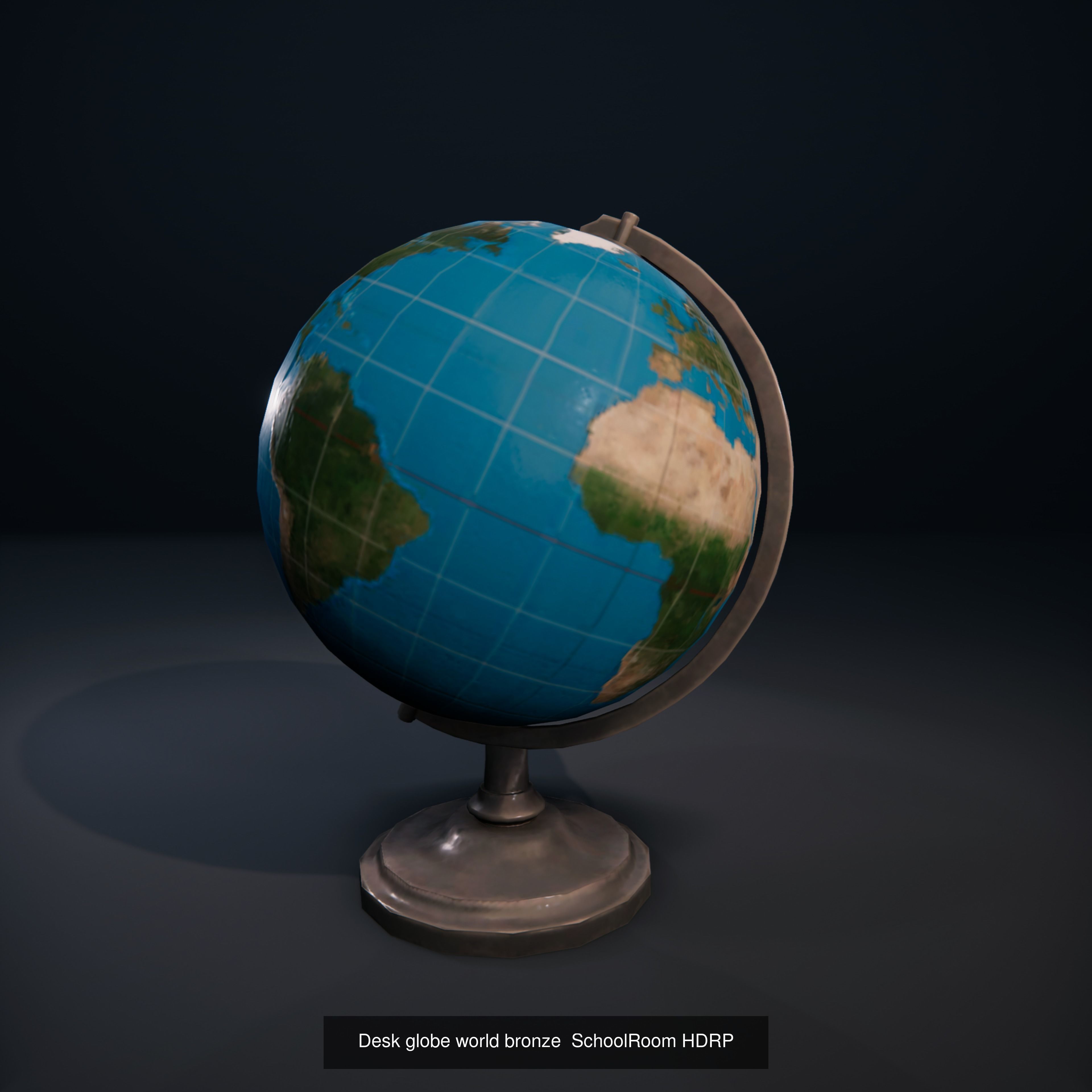 ClassRoom Scene 3D Model Collection_26