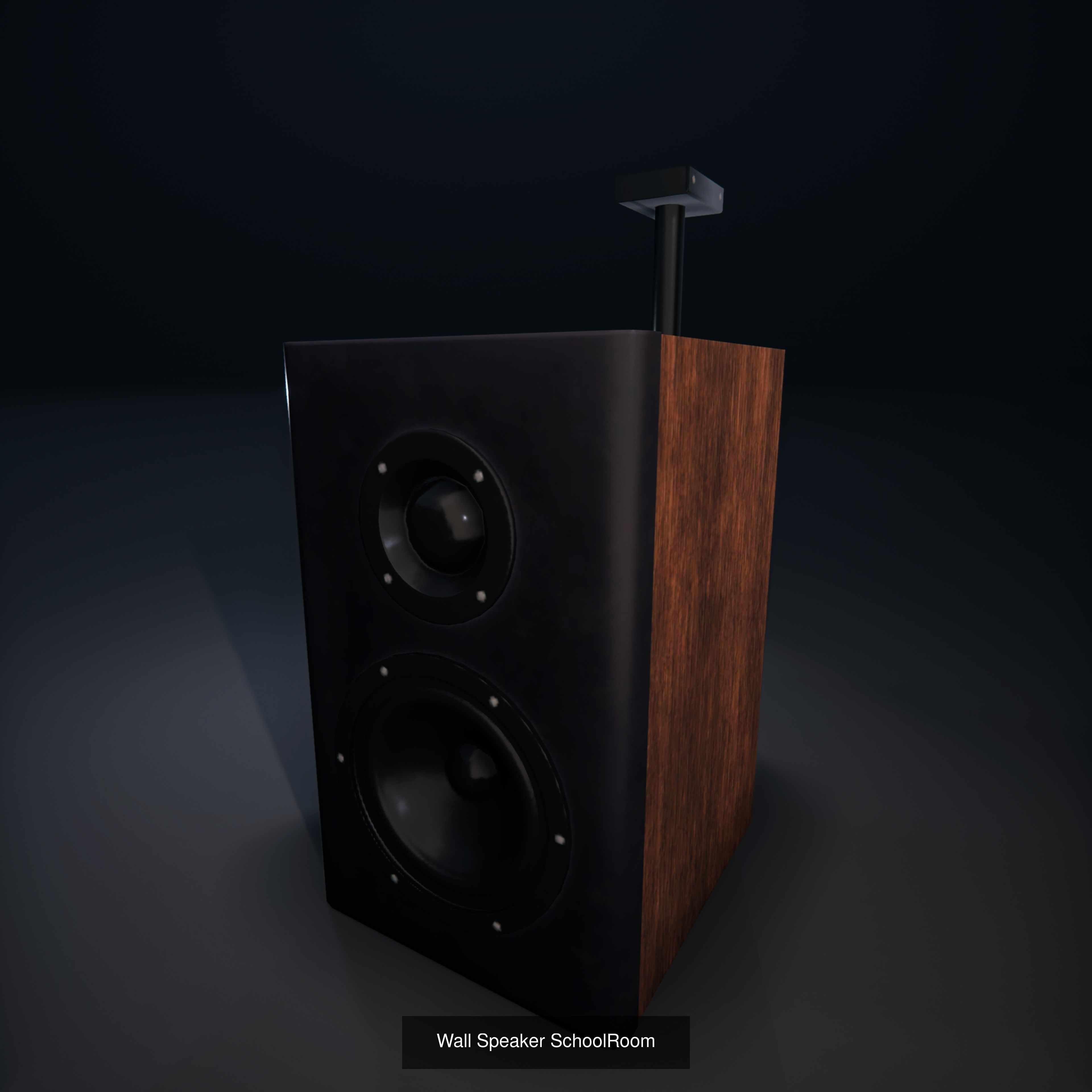 ClassRoom Scene 3D Model Collection_27