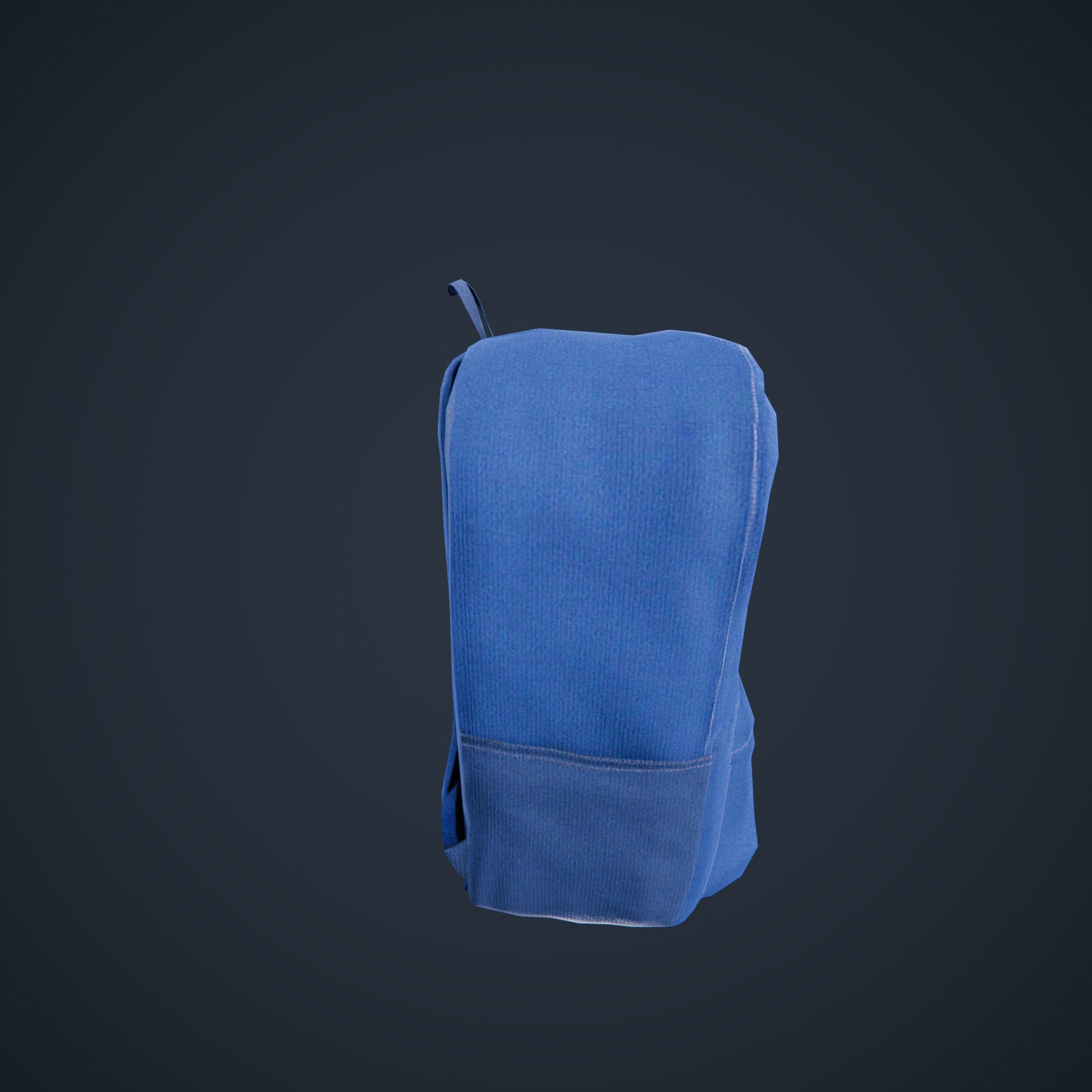 BackPack SchoolRoom HDRP Low-poly 3D model_3
