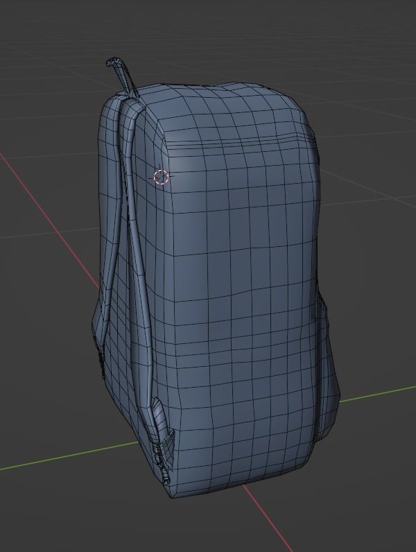 BackPack SchoolRoom HDRP Low-poly 3D model_10