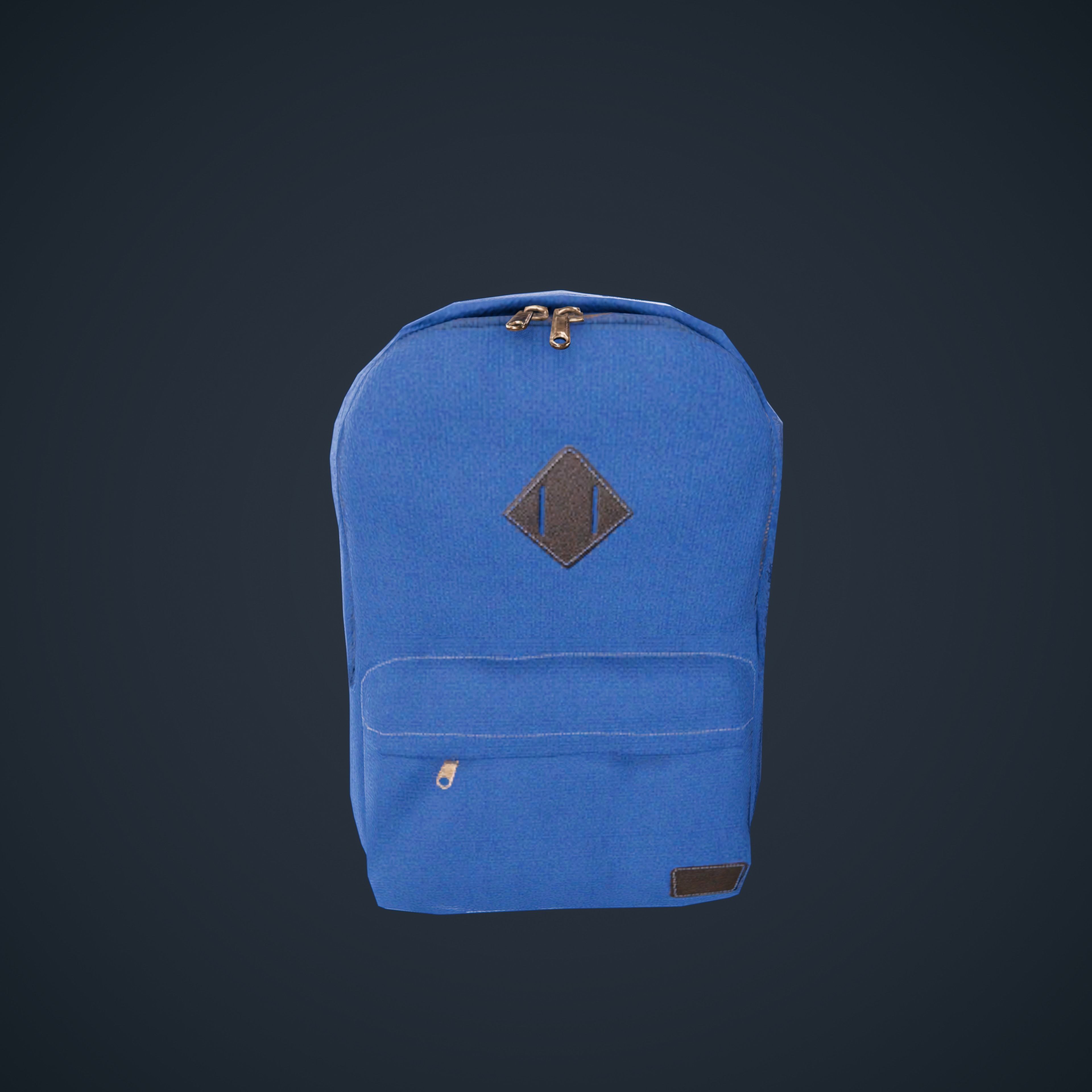 BackPack SchoolRoom HDRP Low-poly 3D model_4