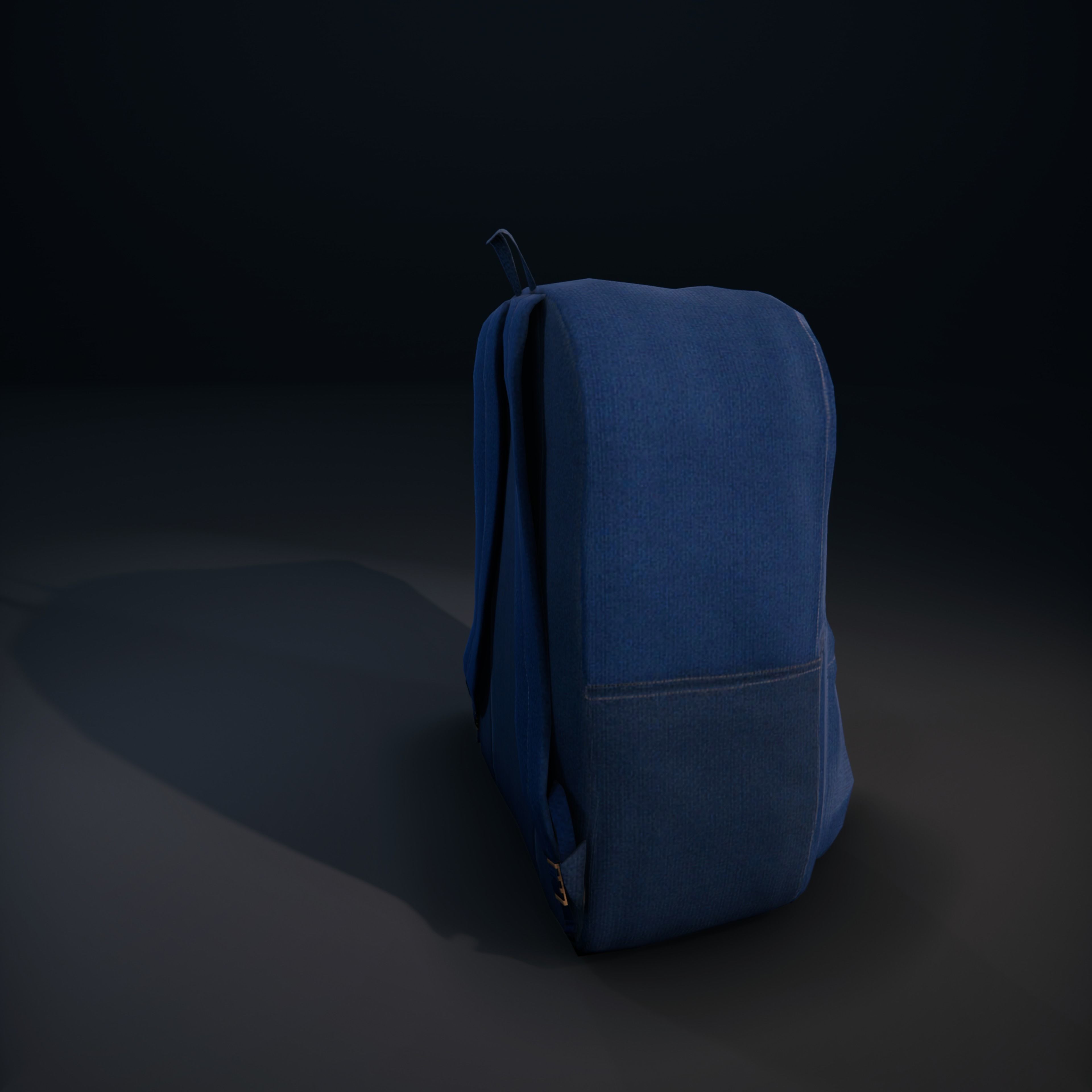 BackPack SchoolRoom HDRP Low-poly 3D model_15