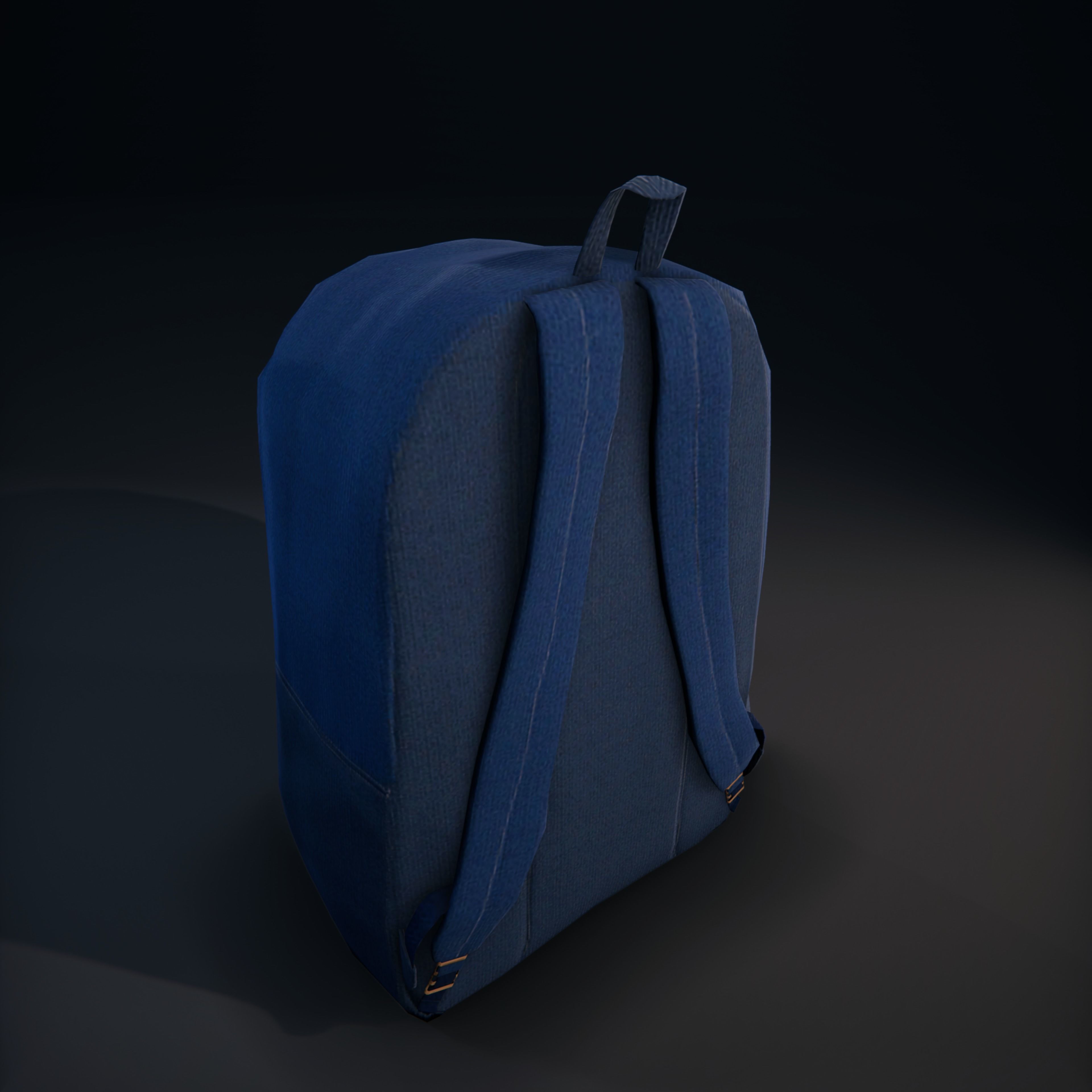 BackPack SchoolRoom HDRP Low-poly 3D model_13