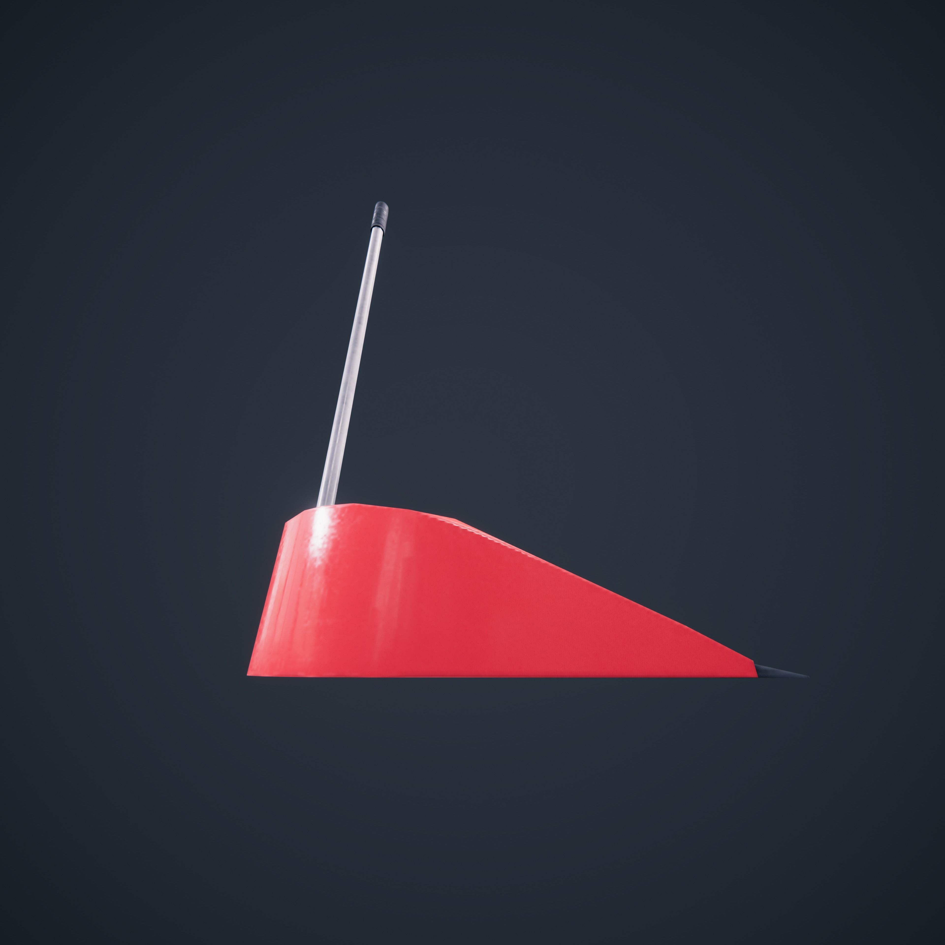 Broom And DustPan HDRP Classroom AR VR Low-poly 3D model_21