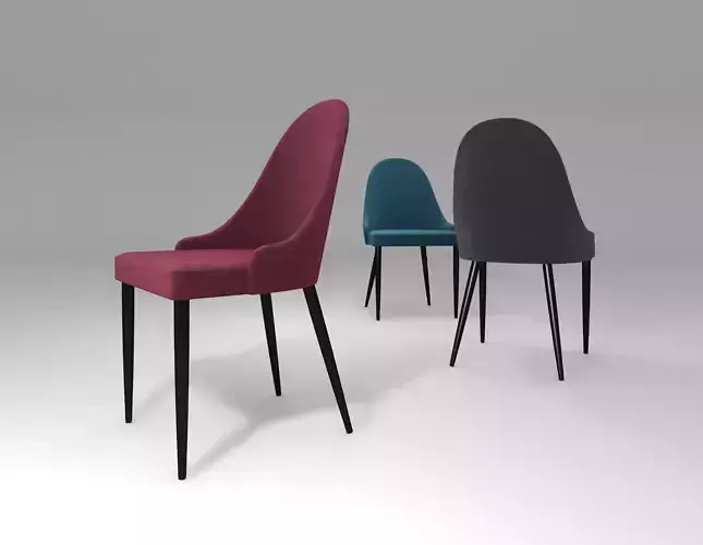 Standard Chair 3D Model For Restaurant No2