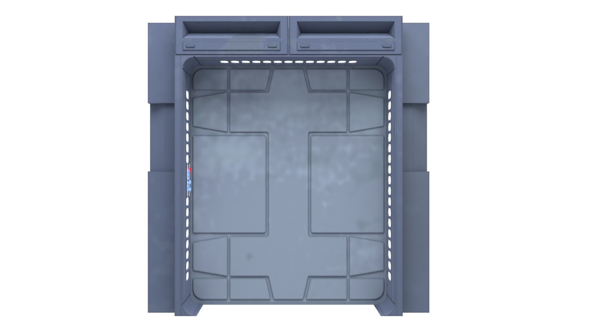 Death Star Hallway Door 1-18 scale Kenner Hasbro 3D print model_7