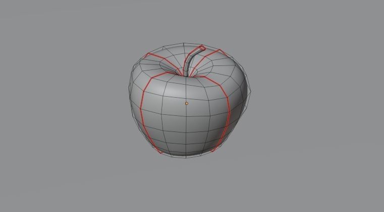 3D Model of Apple 3D model_1
