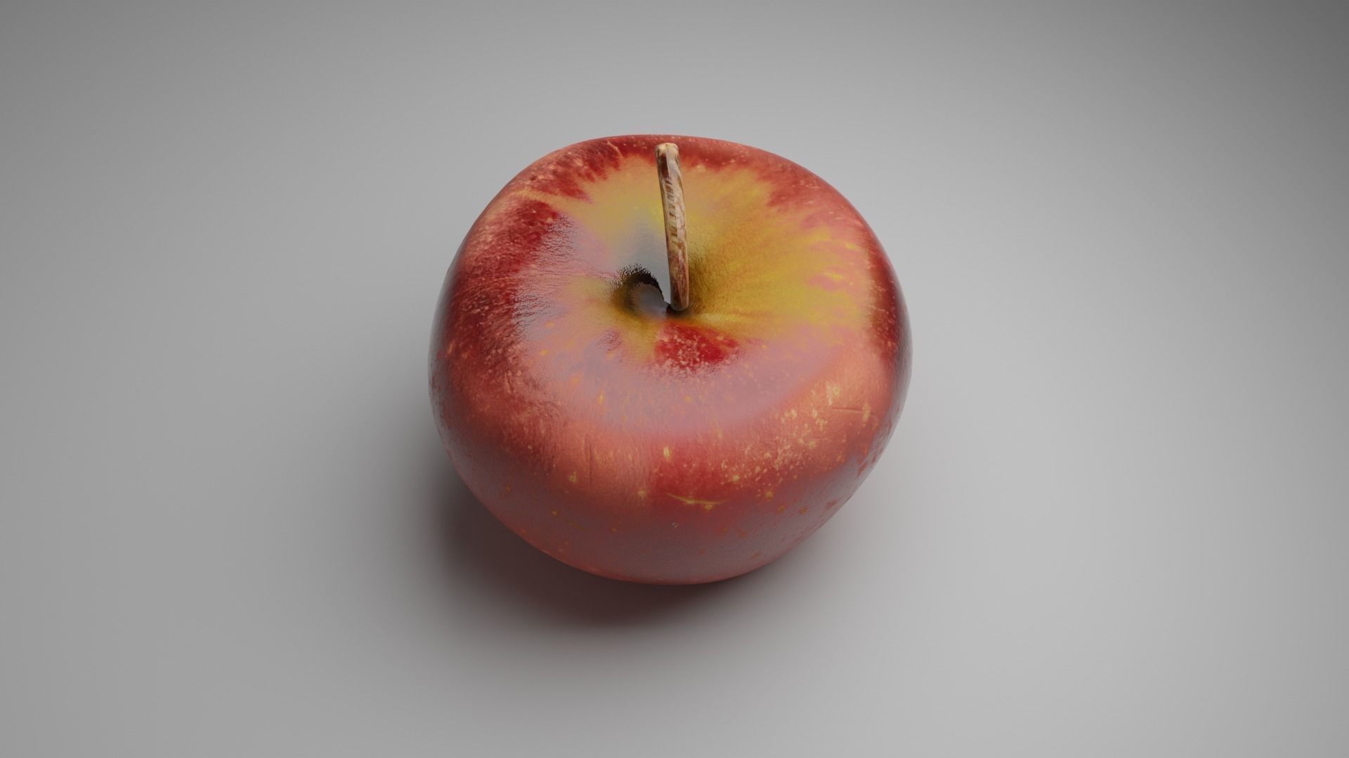 3D Model of Apple 3D model_4