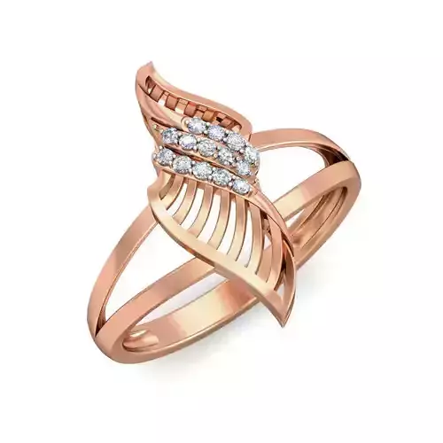 Women Ring Earrings Pendant set 3dm stl 3mf glb render details