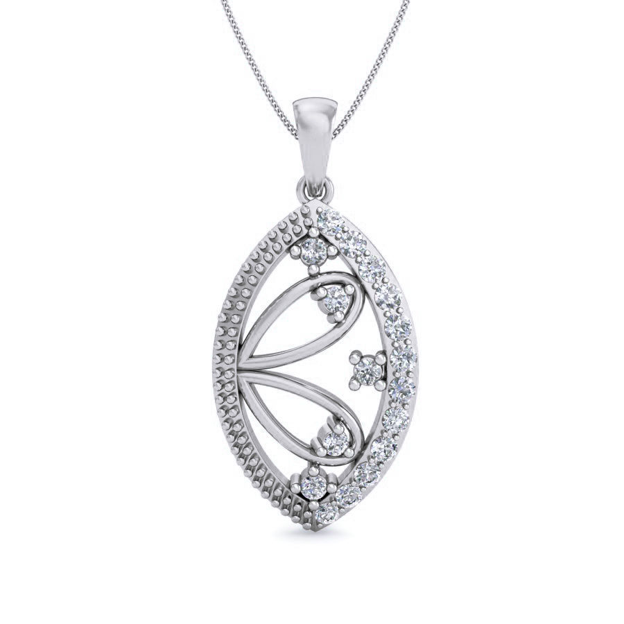 Women Ring Earrings Pendant set 3dm stl 3mf glb render details 3D print model_17