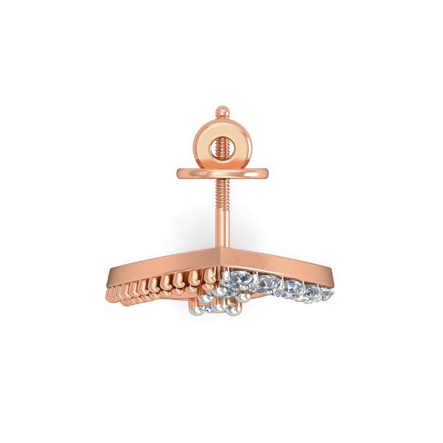 Women Ring Earrings Pendant set 3dm stl 3mf glb render details 3D print model_13