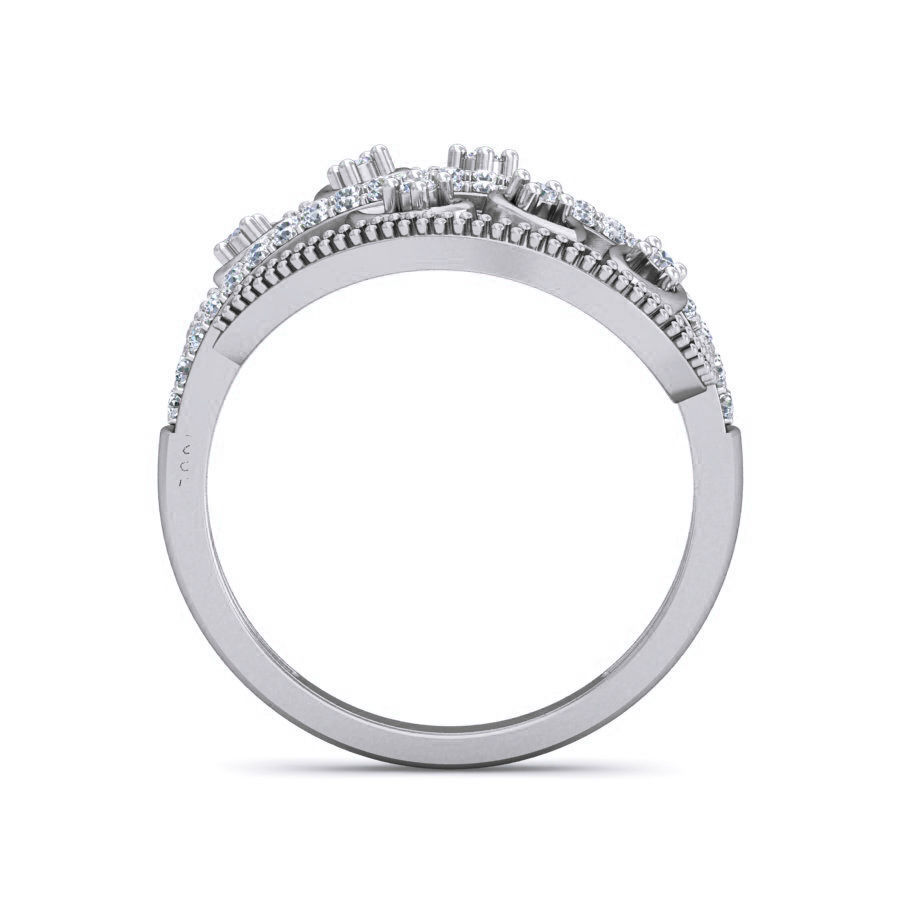 Women Ring Earrings Pendant set 3dm stl 3mf glb render details 3D print model_33