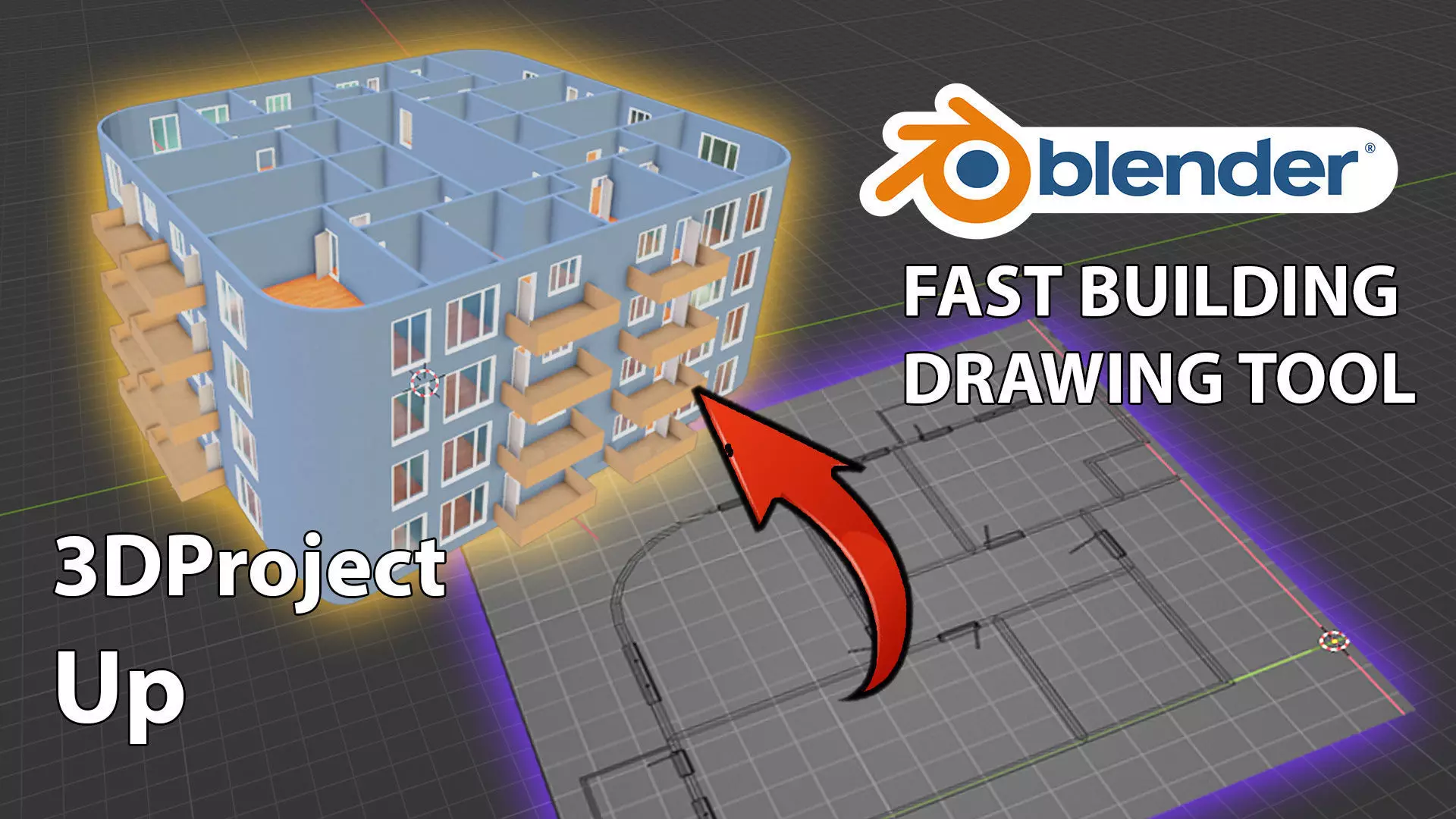 Blender 3d ProjectUp GN Free 3D model_0