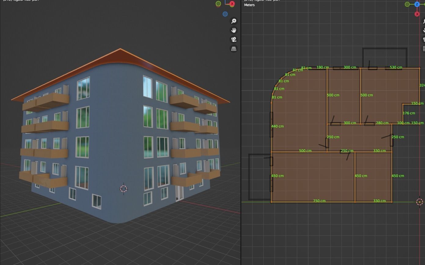 Blender 3d ProjectUp GN Free 3D model_4