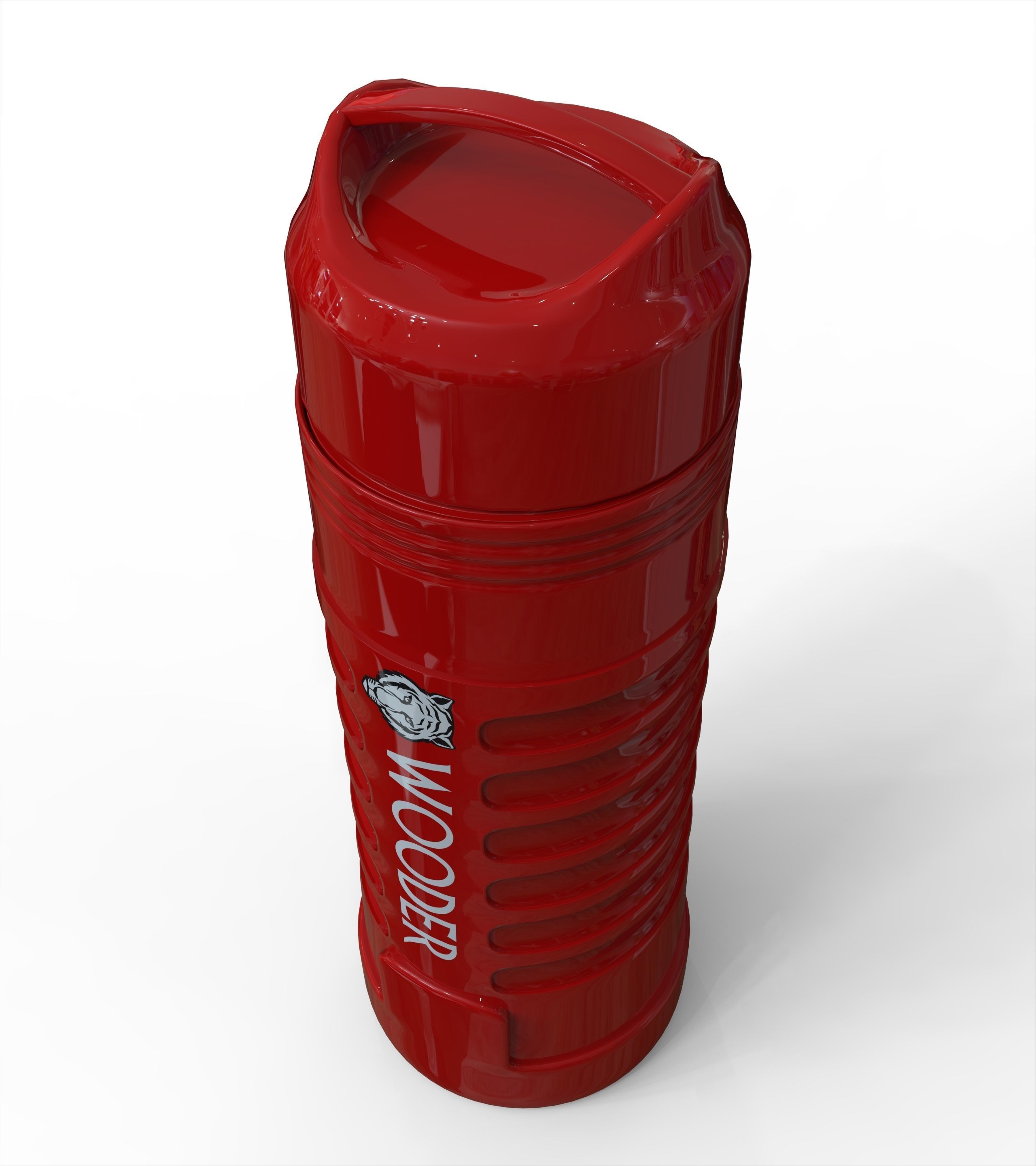 water  bottel Free 3D model_3