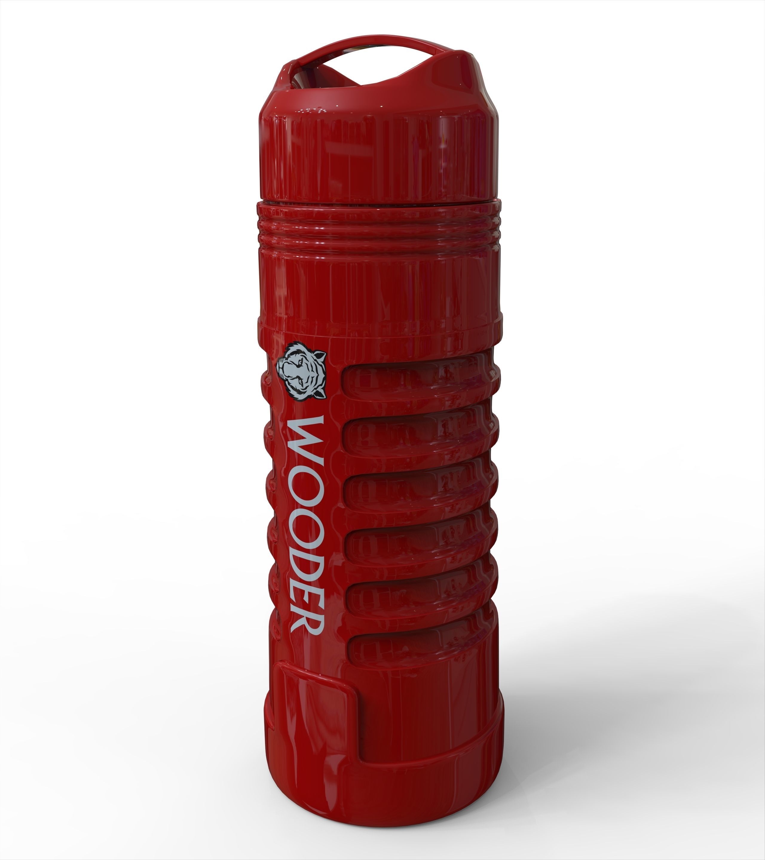 water  bottel Free 3D model_4