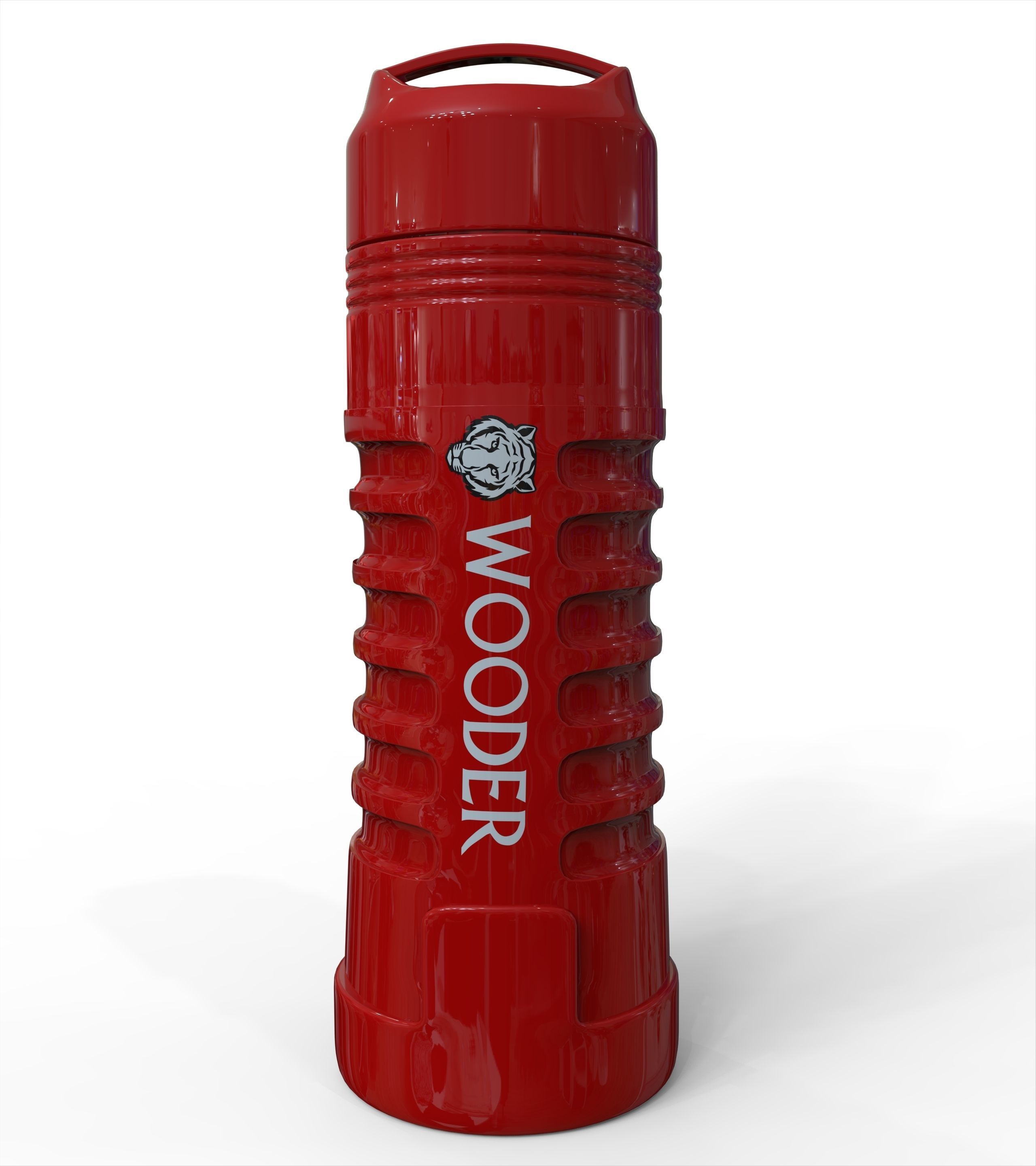 water  bottel Free 3D model_2