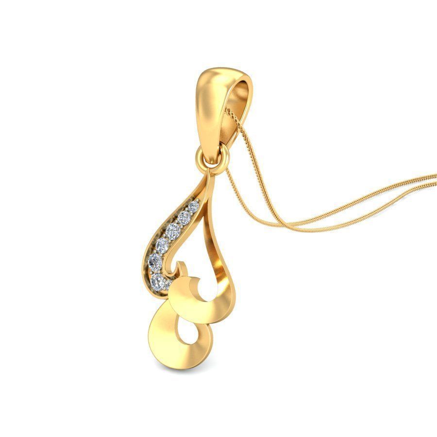 Women Ring Earrings Pendant set 3dm stl 3mf glb render details 3D print model_25