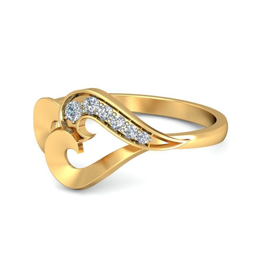 Women Ring Earrings Pendant set 3dm stl 3mf glb render details 3D print model_49