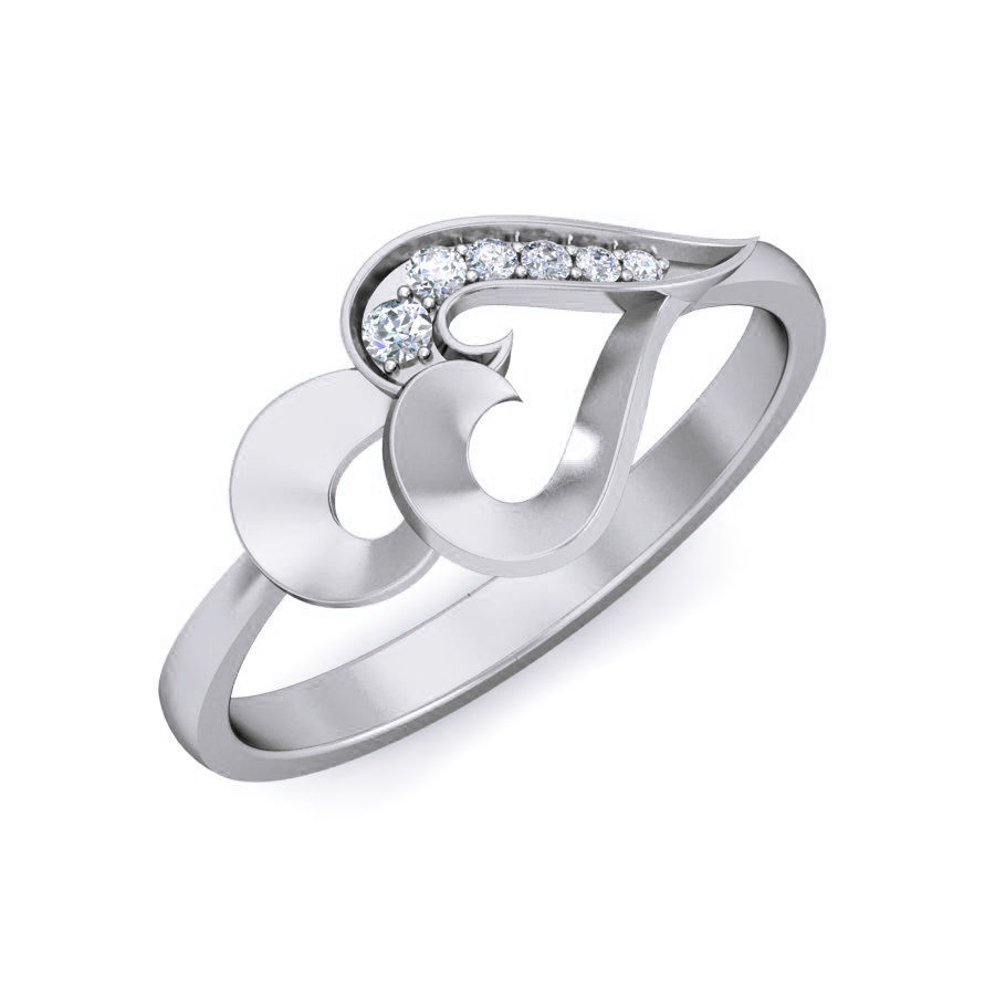 Women Ring Earrings Pendant set 3dm stl 3mf glb render details 3D print model_32