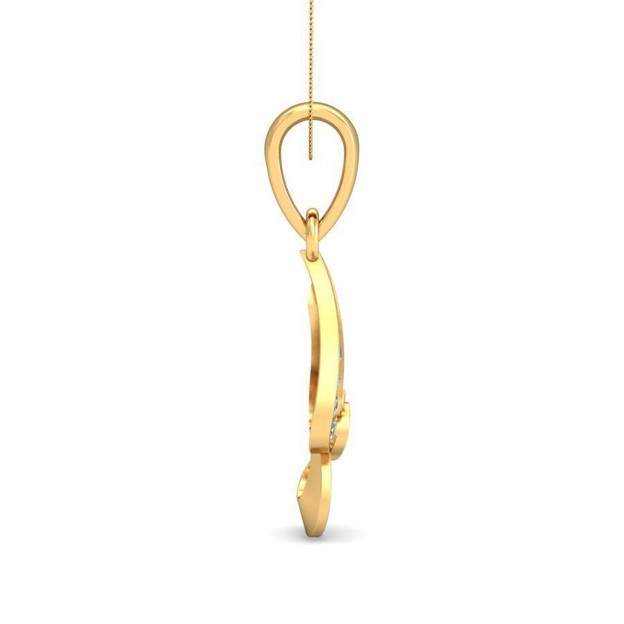 Women Ring Earrings Pendant set 3dm stl 3mf glb render details 3D print model_21