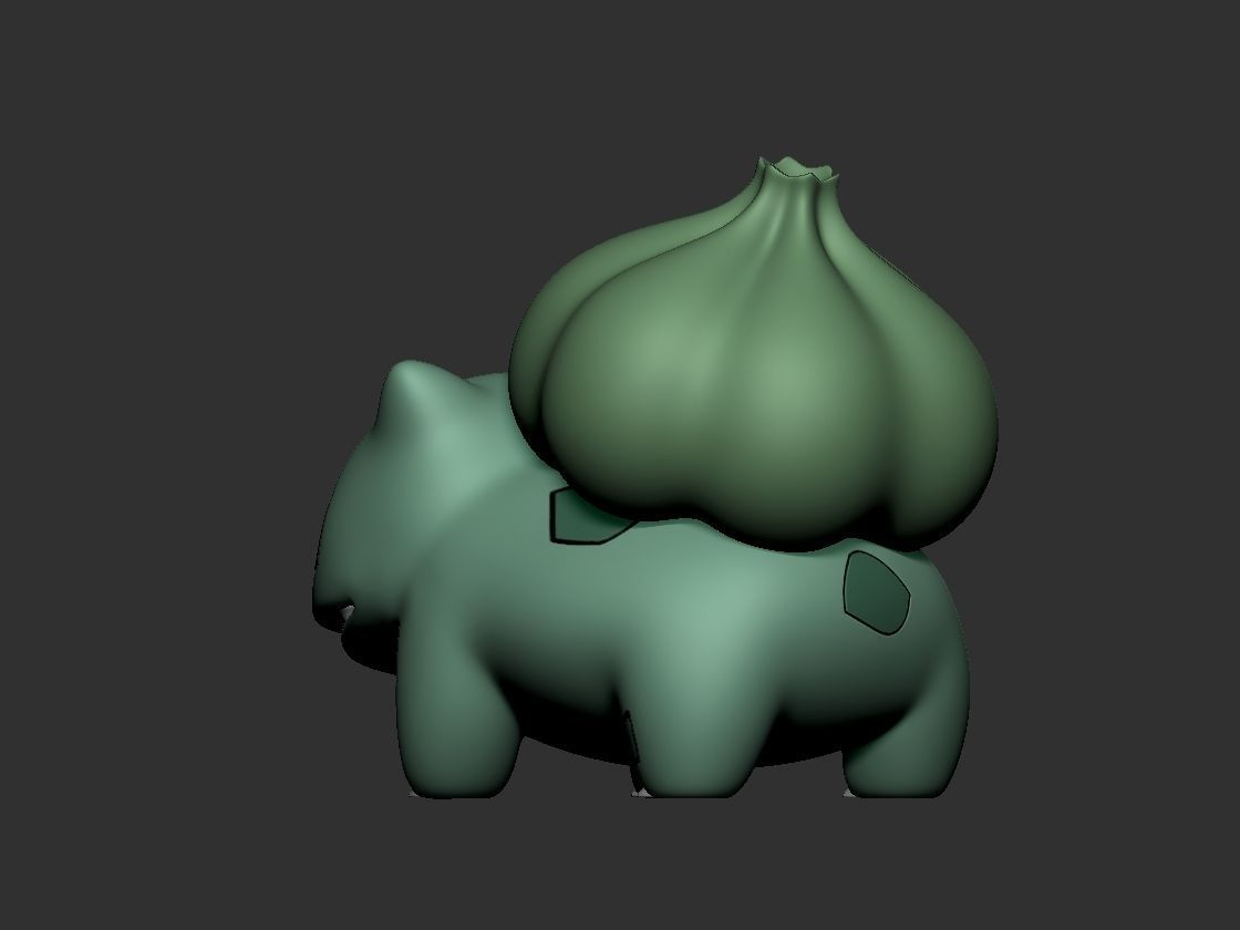 Bulbasaur 3D print model_7