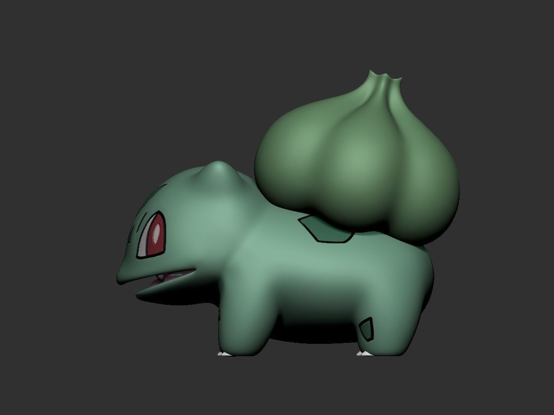 Bulbasaur 3D print model_5