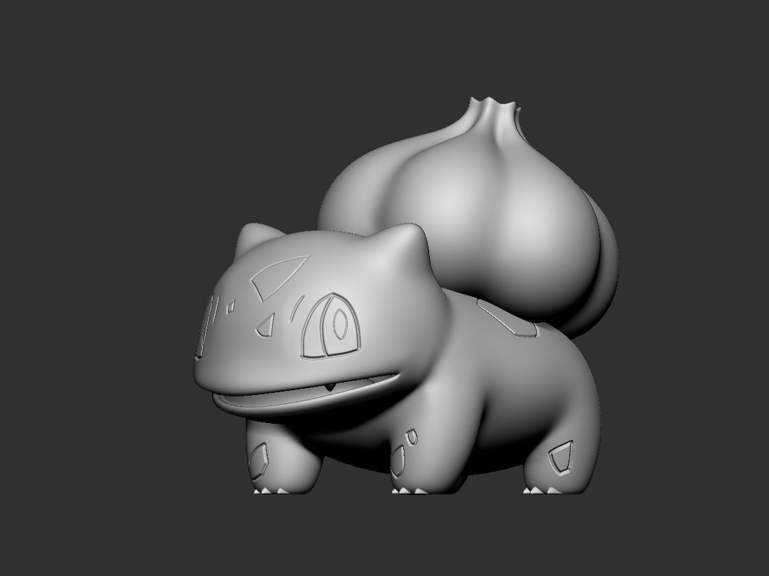 Bulbasaur 3D print model_4