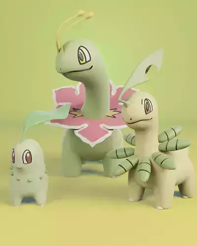 Chikorita Evolution Line