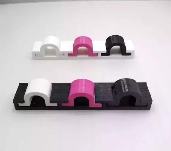 Under desk cable management - GRAMP 3D print model