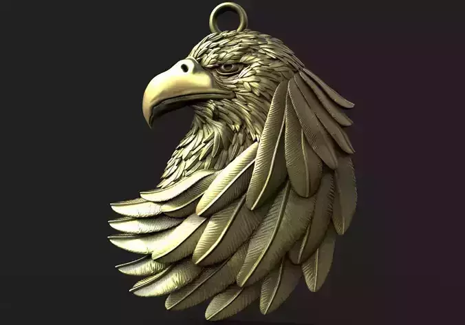 Eagle pendant 