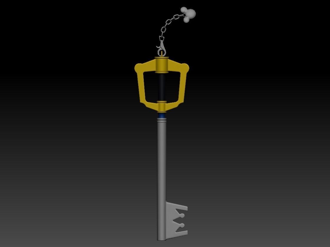 Kingdom Key 3D print model_1