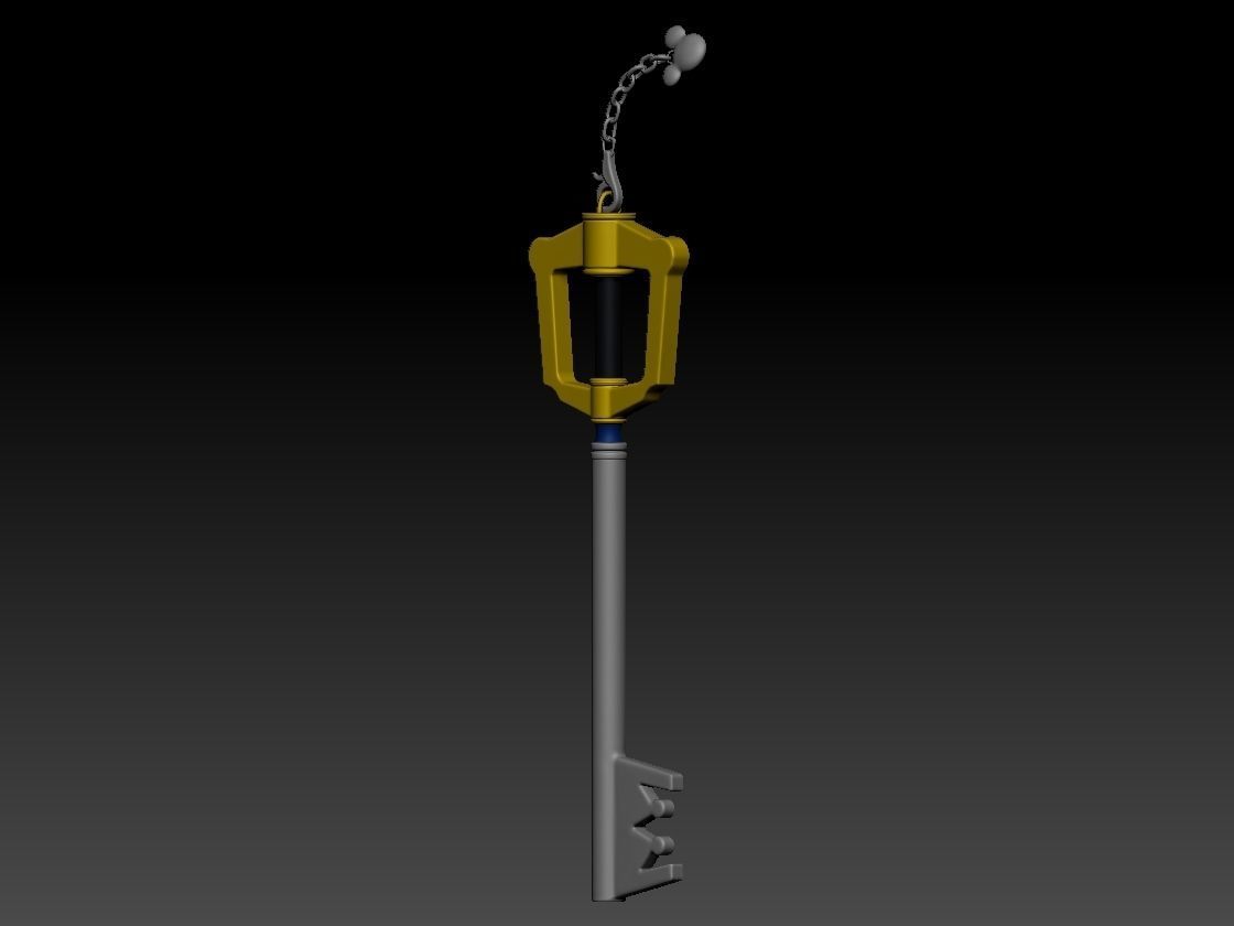 Kingdom Key 3D print model_3