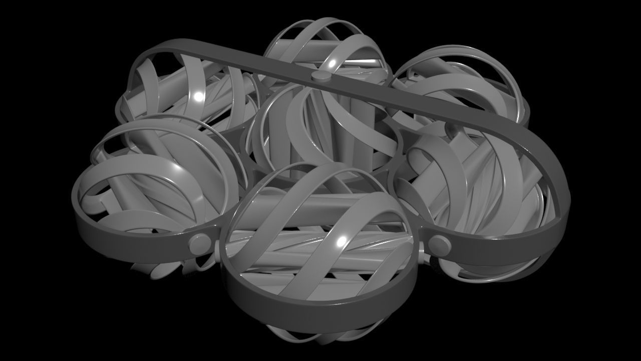 Cyclotronic Lifter - Symphony of Symmetry - Concept 3D model_3