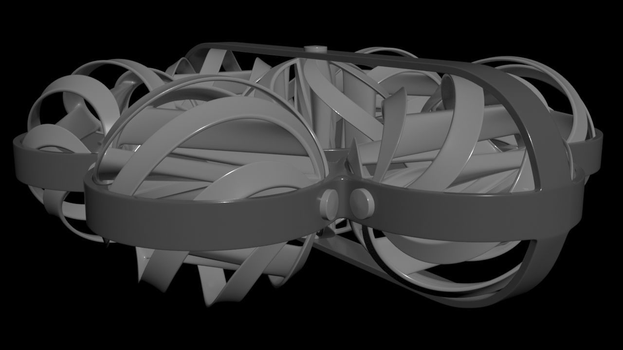 Cyclotronic Lifter - Symphony of Symmetry - Concept 3D model_4