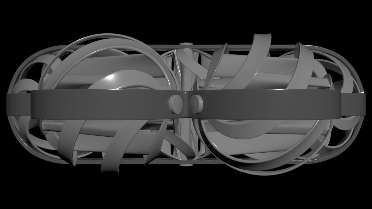 Cyclotronic Lifter - Symphony of Symmetry - Concept 3D model_5