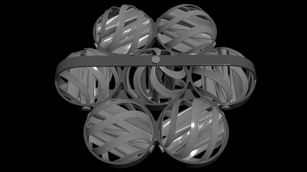 Cyclotronic Lifter - Symphony of Symmetry - Concept 3D model_2