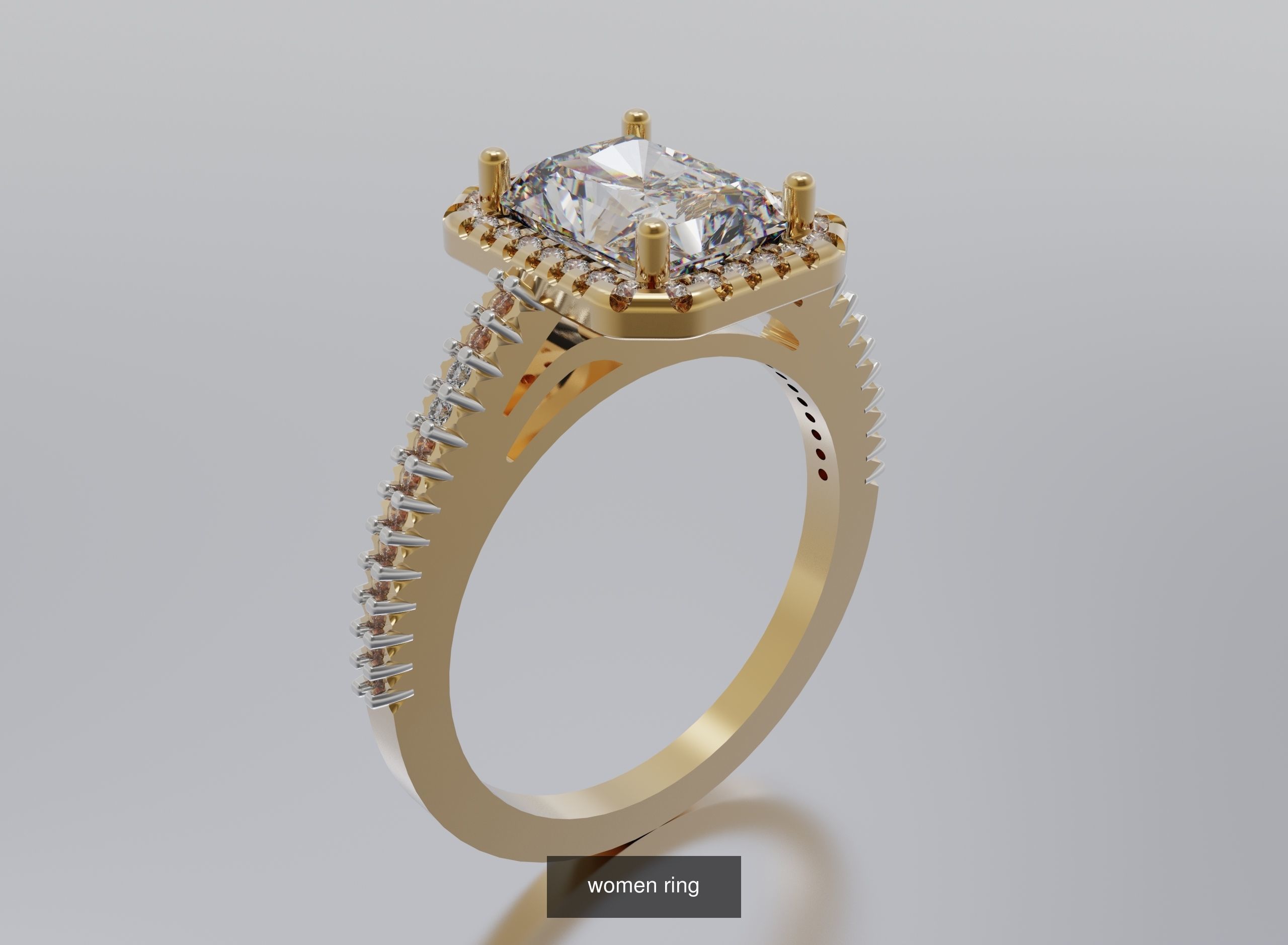 rings and pendants 3D Model Collection_121