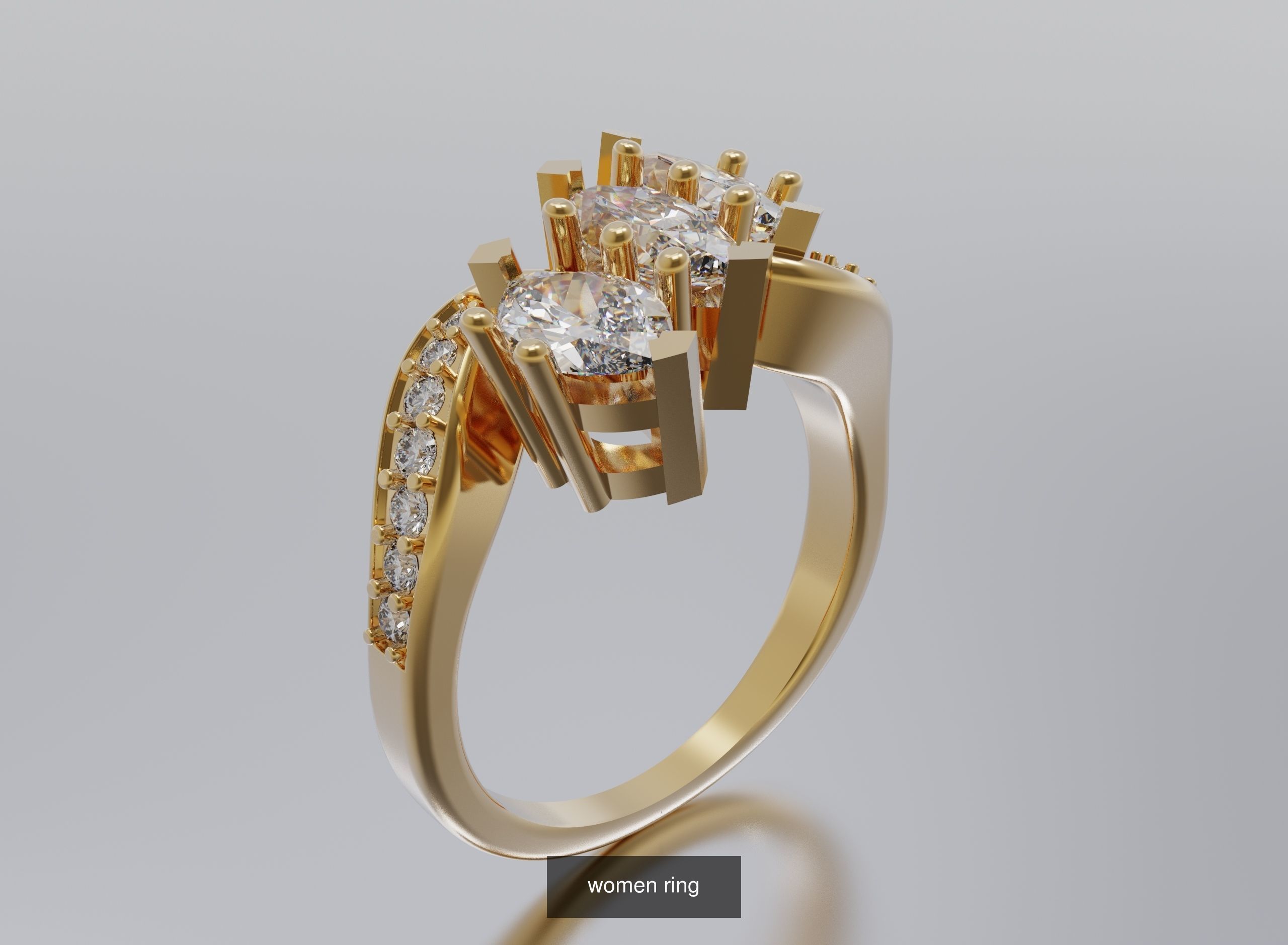 rings and pendants 3D Model Collection_125