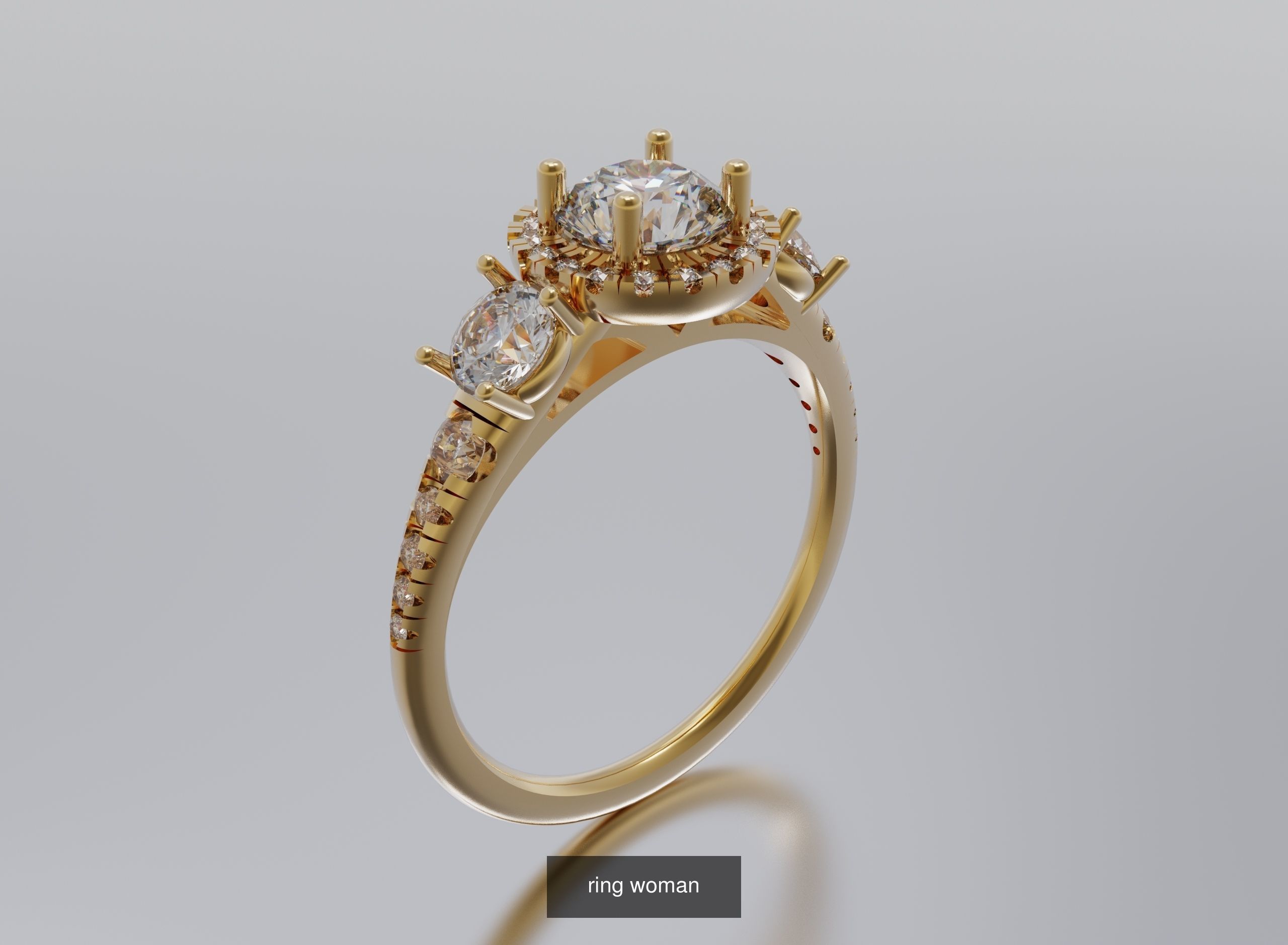 rings and pendants 3D Model Collection_66