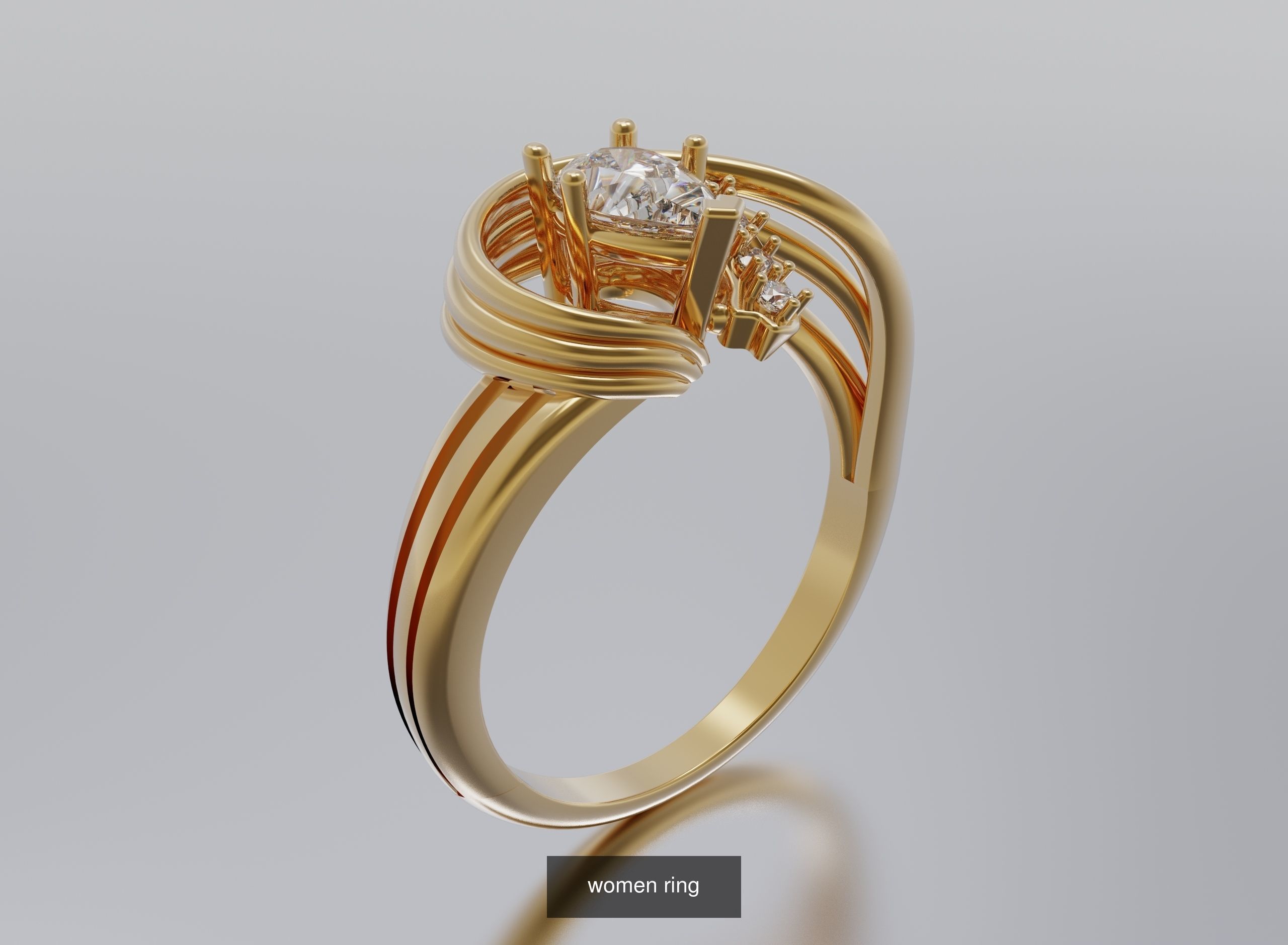 rings and pendants 3D Model Collection_124