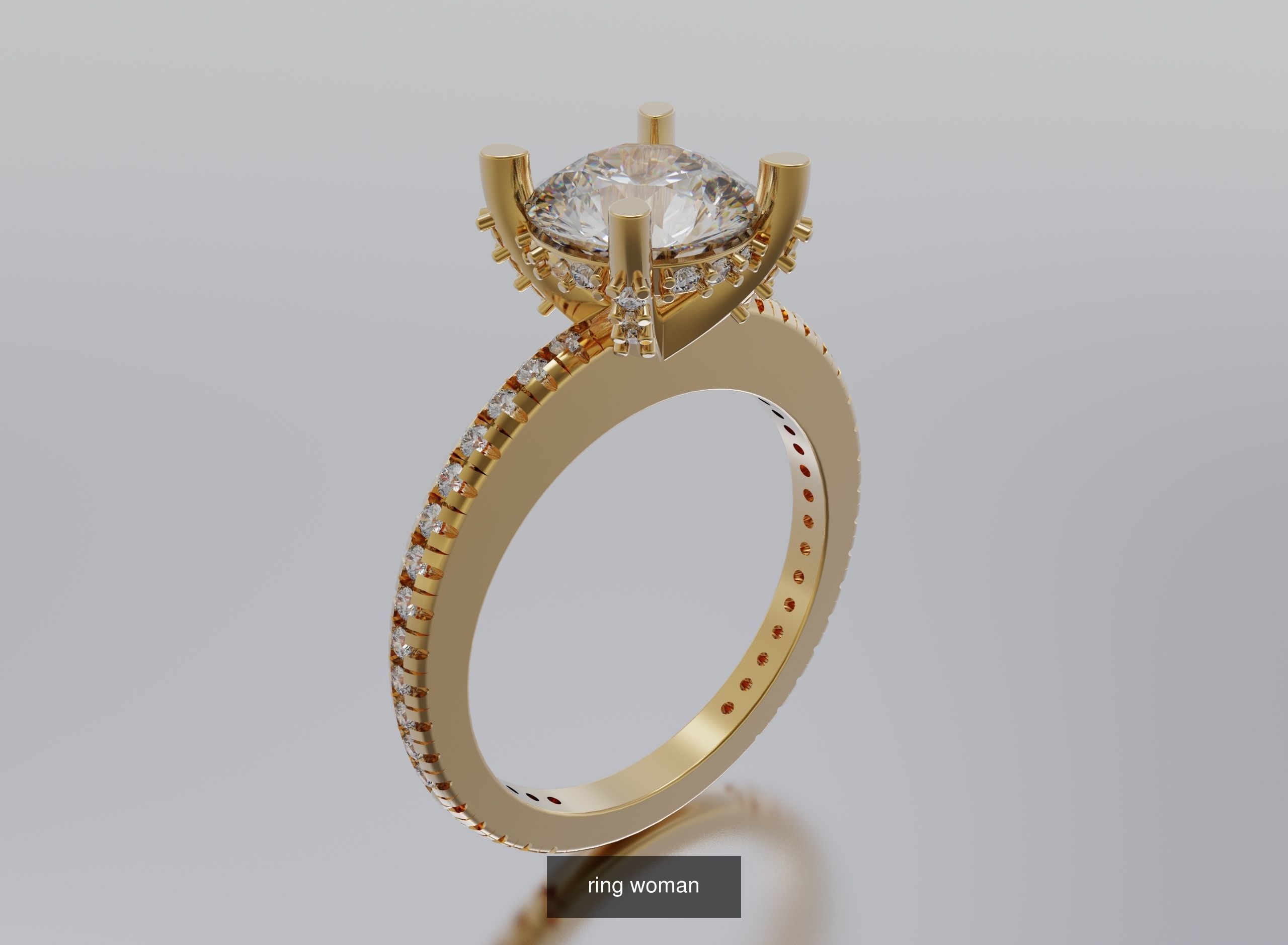 rings and pendants 3D Model Collection_54