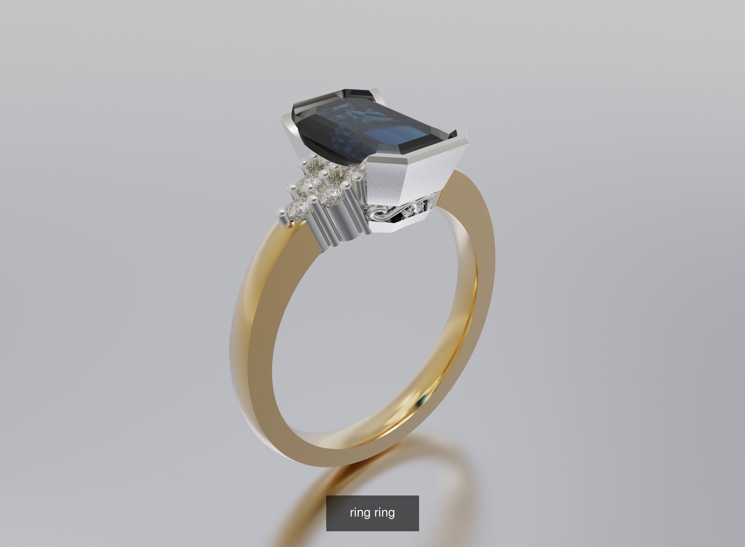 rings and pendants 3D Model Collection_26