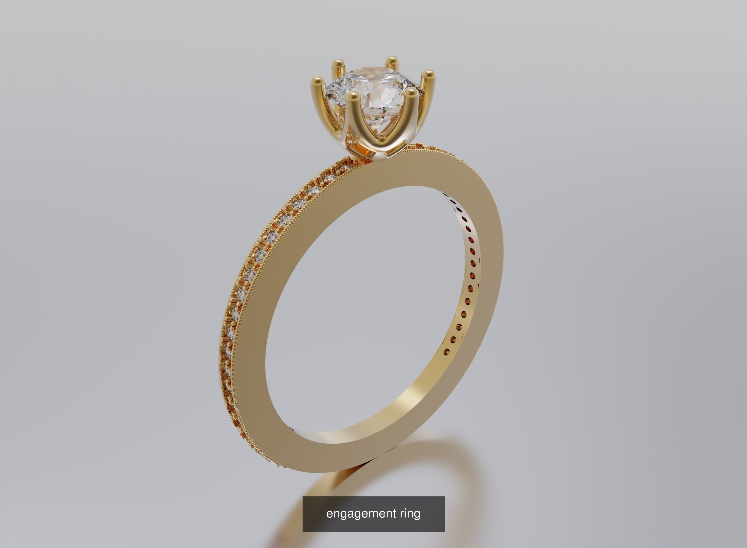 rings and pendants 3D Model Collection_90