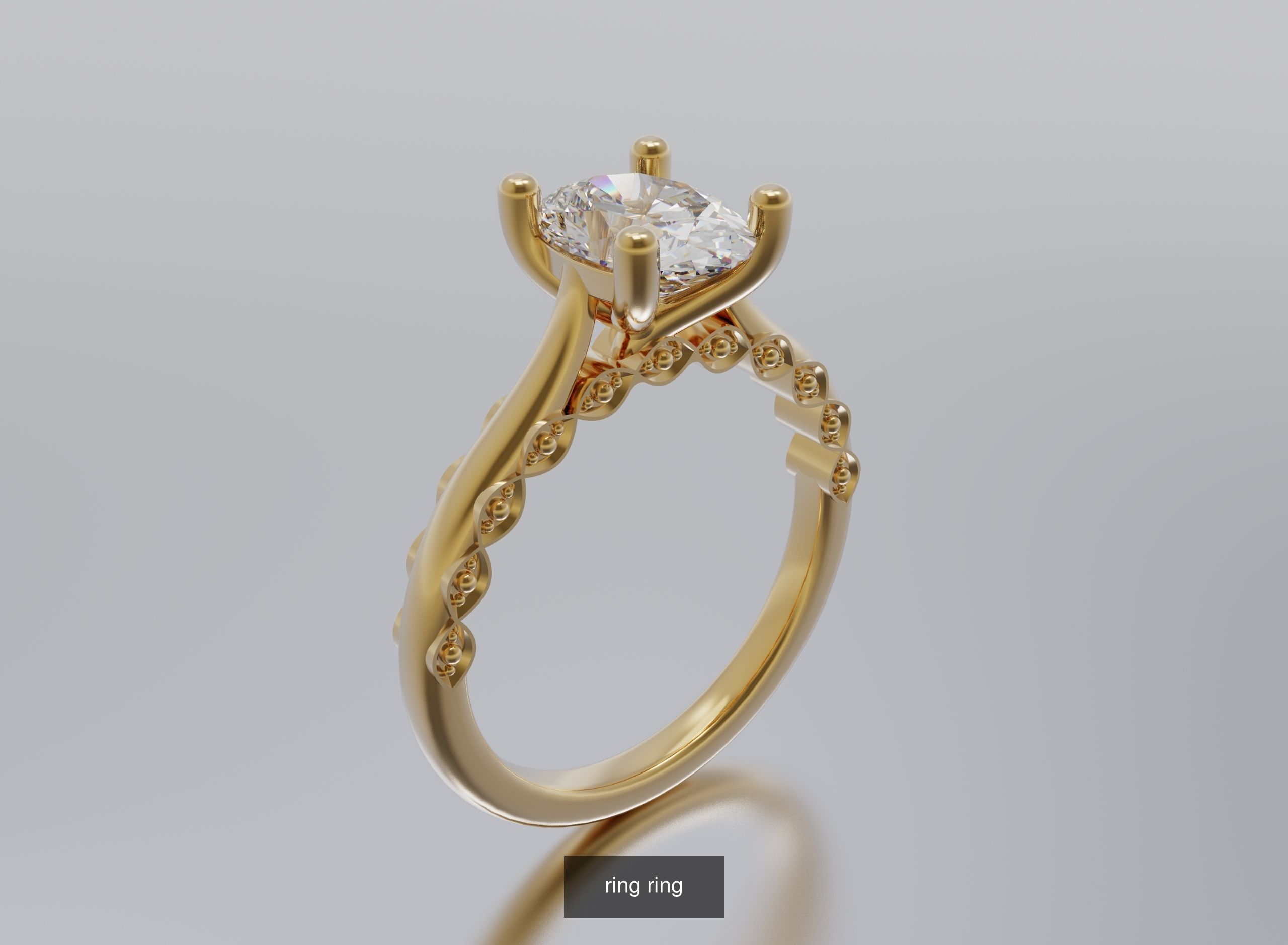 rings and pendants 3D Model Collection_46