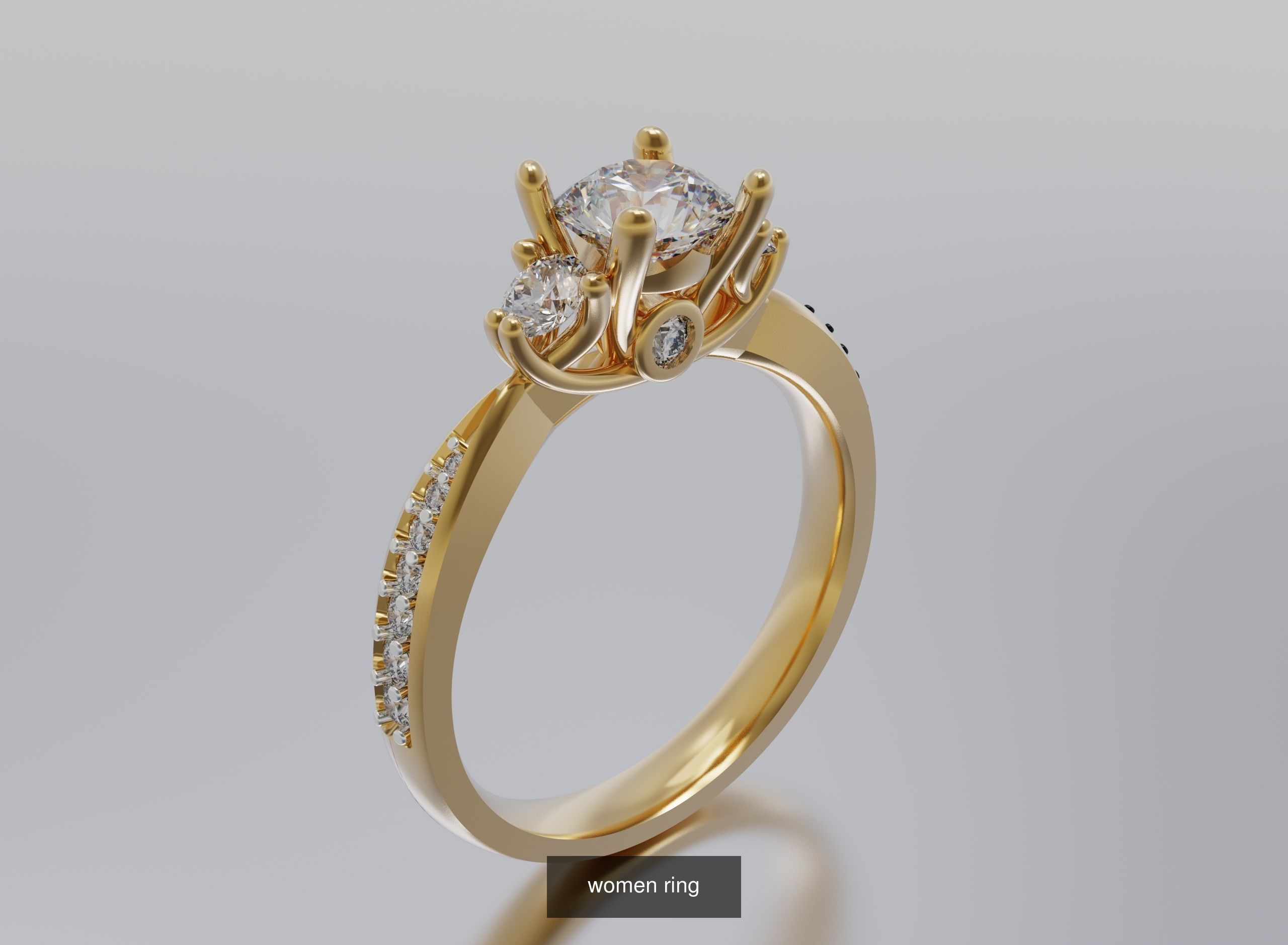 rings and pendants 3D Model Collection_108