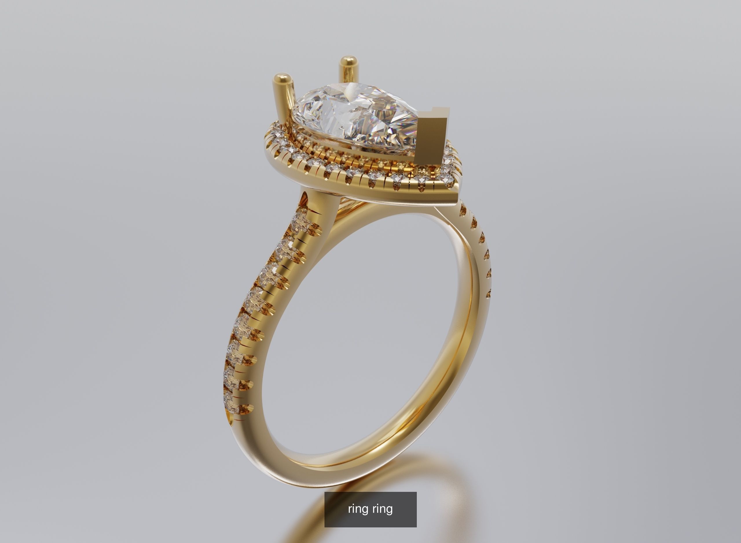 rings and pendants 3D Model Collection_48