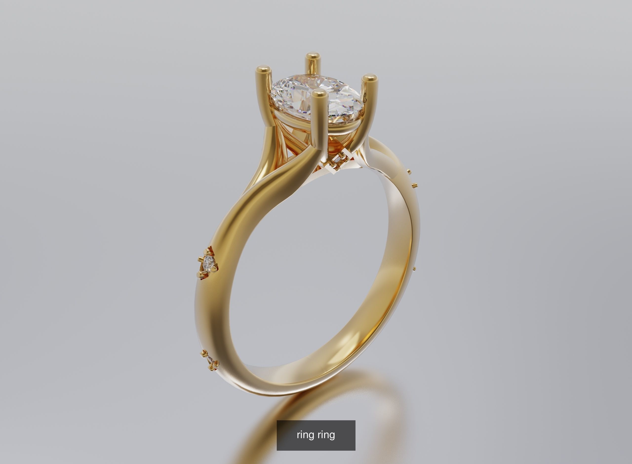 rings and pendants 3D Model Collection_40