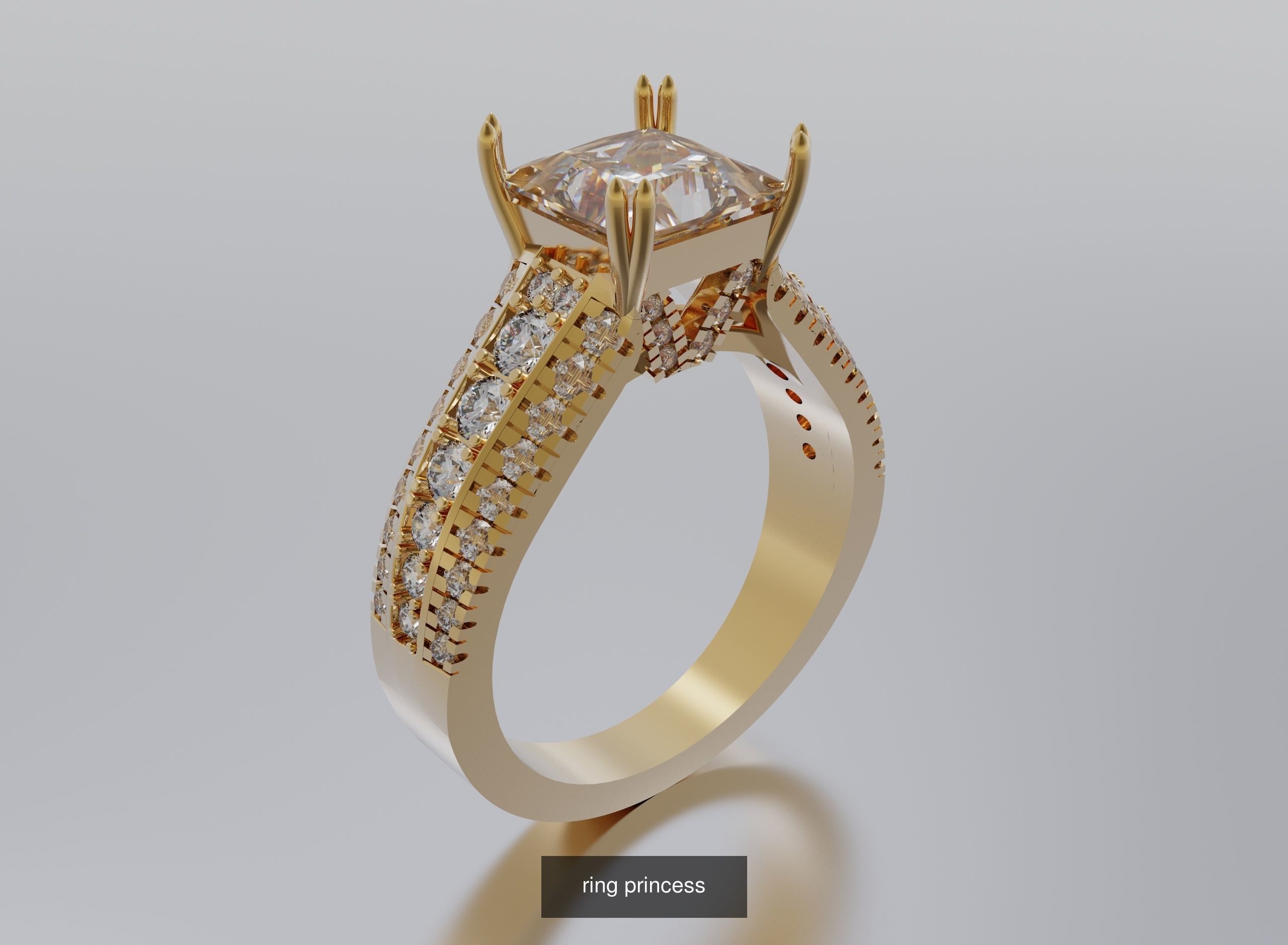 rings and pendants 3D Model Collection_74