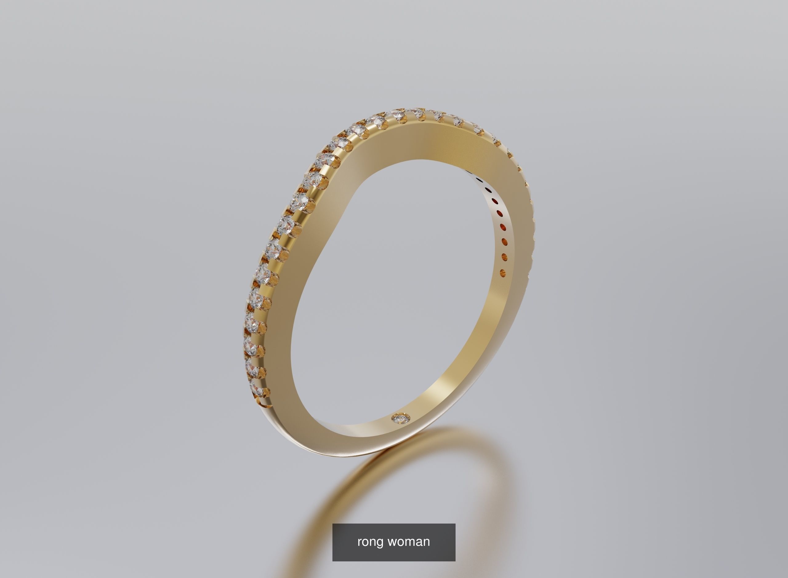 rings and pendants 3D Model Collection_56